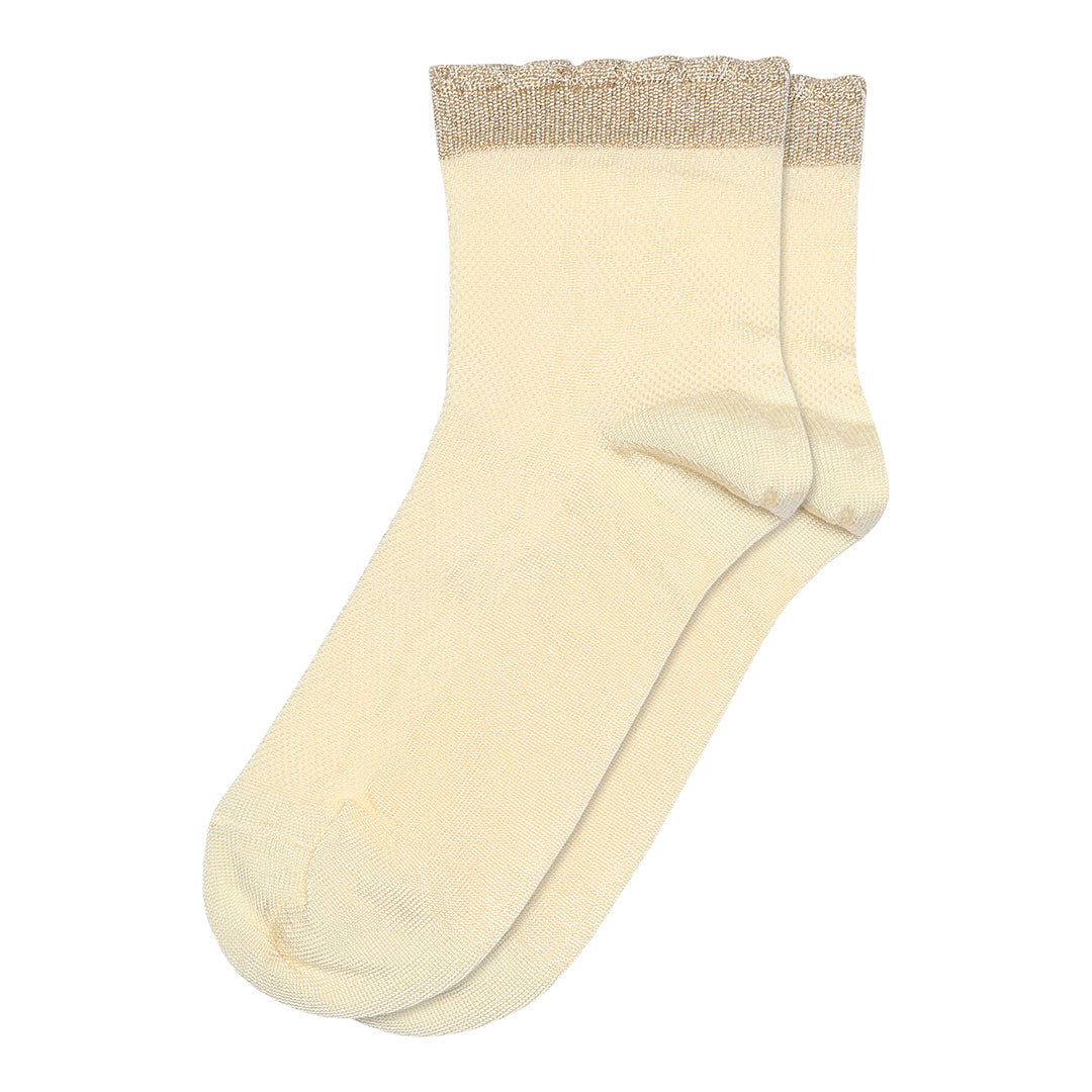 Ginny strømper - Ecru